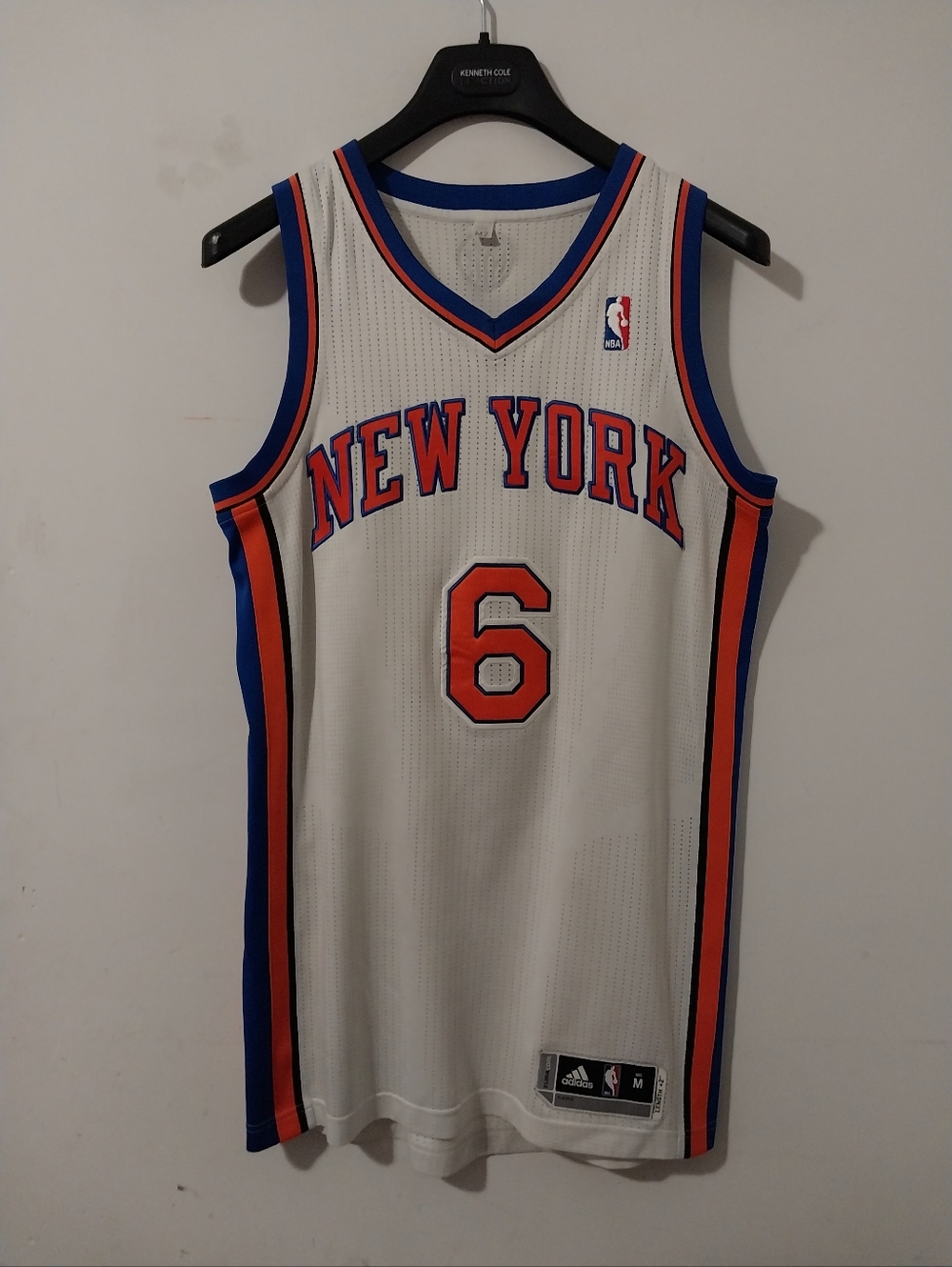 Adidas Climacool Authentic Ny Knicks Landry Fields Home Jersey Size Medium